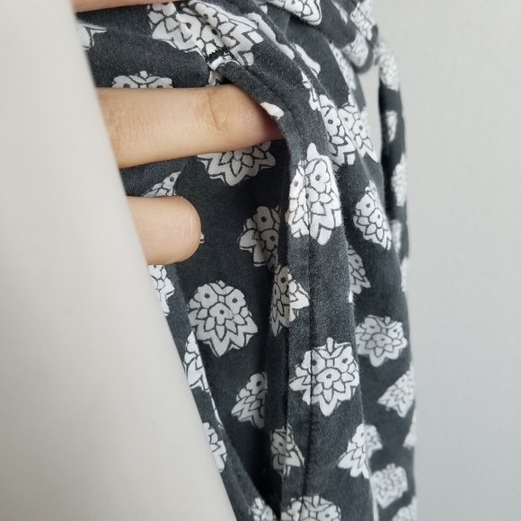 Outerknown Summer Sunday Suit Romper Playsuit in Pitch Black Lantana Size Small - Picture 9 of 12